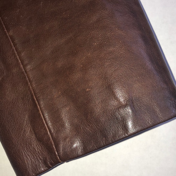 Ralph Lauren Brown Leather Blazer - Picture 6 of 8